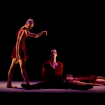 Eve Mutso and Owen Thorne in Jorma Elo’s Kings 2 Ends. Photograph by Andrew Ross.