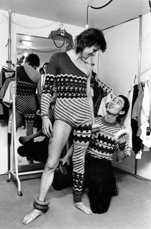 Bowie and Designer Yamamoto
